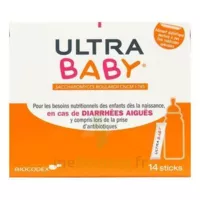 Ultra-baby Poudre Antidiarrhéique 14 Sticks/2g à Montricoux