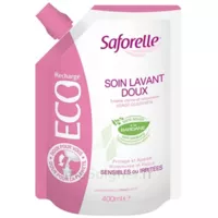 Saforelle Solution Soin Lavant Doux Eco-recharge/400ml à Montricoux