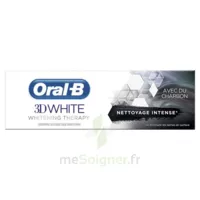 Oral B 3d White Whitening Therapy Dentifrice Charbon Nettoyage Intense T/75ml à Montricoux